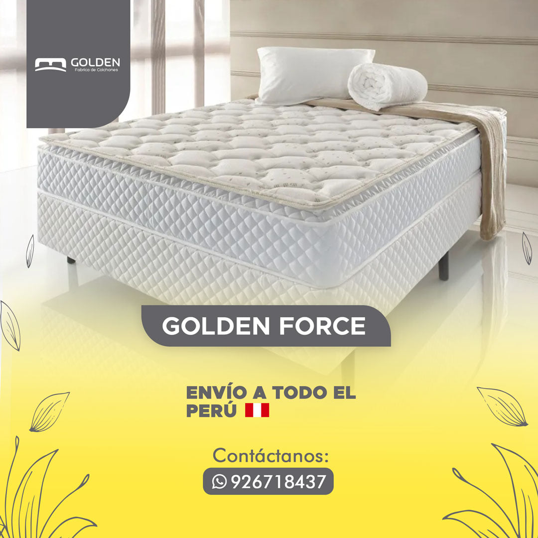 Línea Premium Golden - Premium Forte, Viva Confort, Plenitud Soft Pillow Top - Colchones ortopédicos y de confort