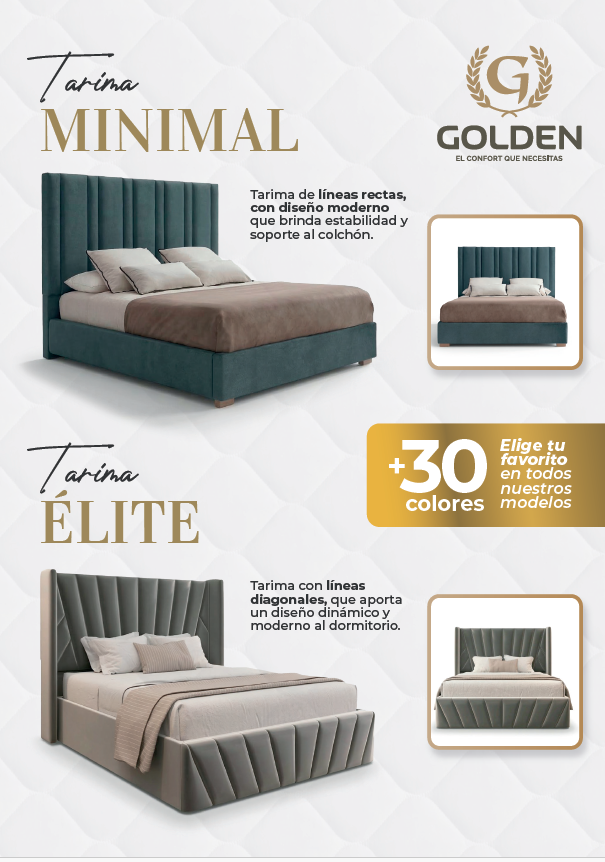 Tarimas Minimal y Élite